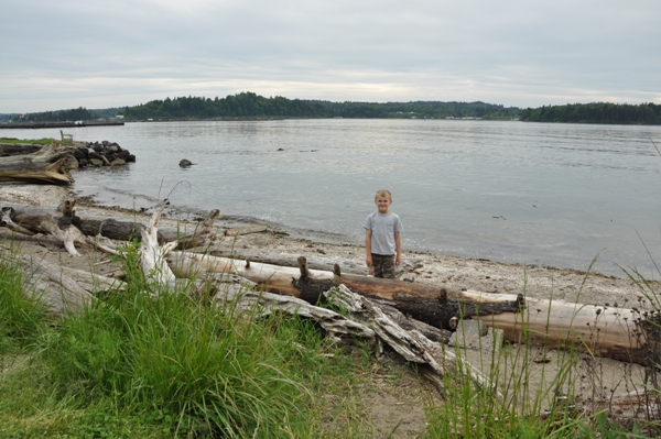 Beach at Fort Ward