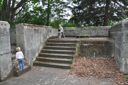 Gun emplacements 