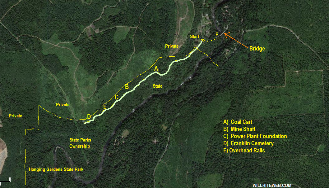 franklin ghost town map