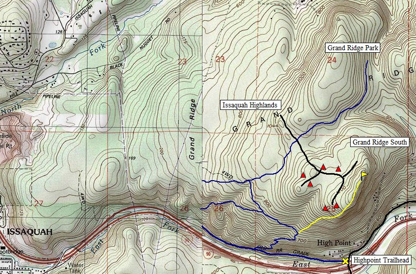 Grand Ridge map