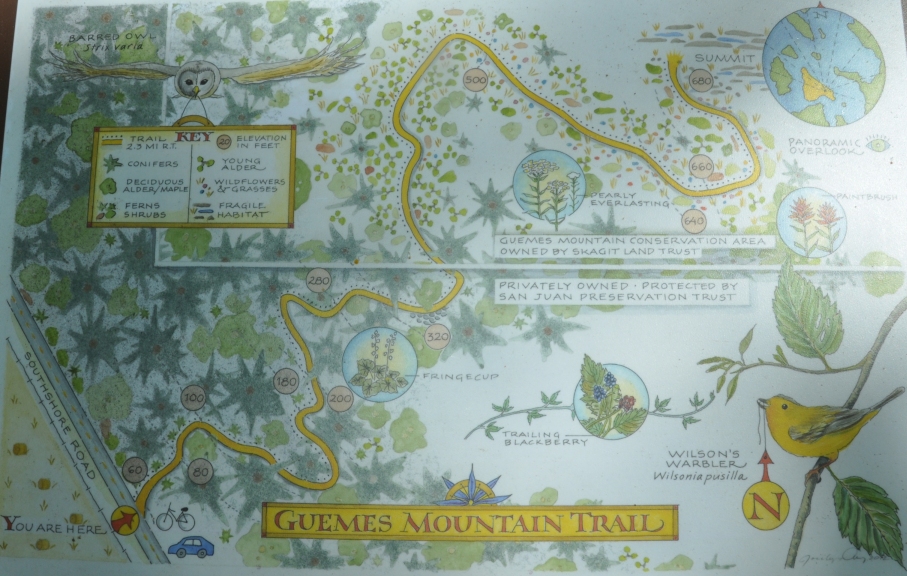 guemes mountain map