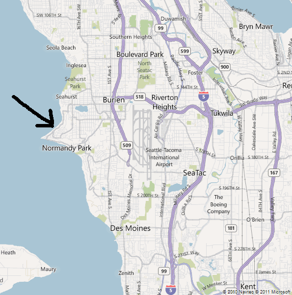 City of Burien Map