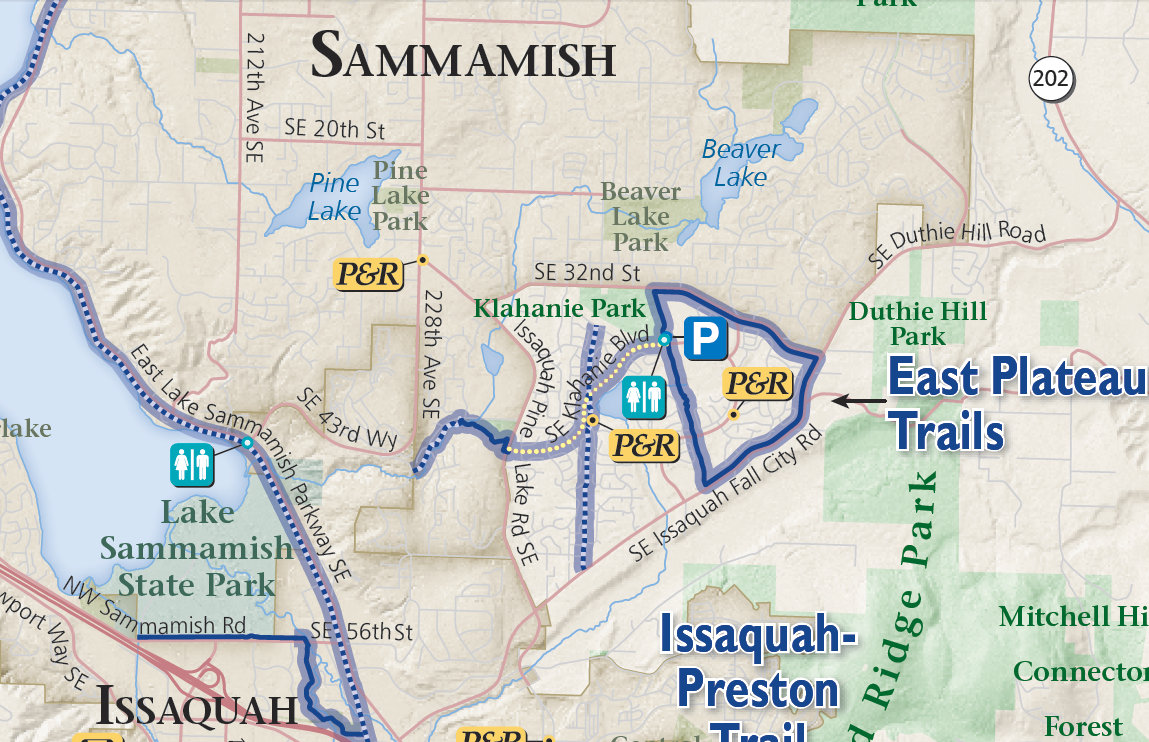 King County Trail Map