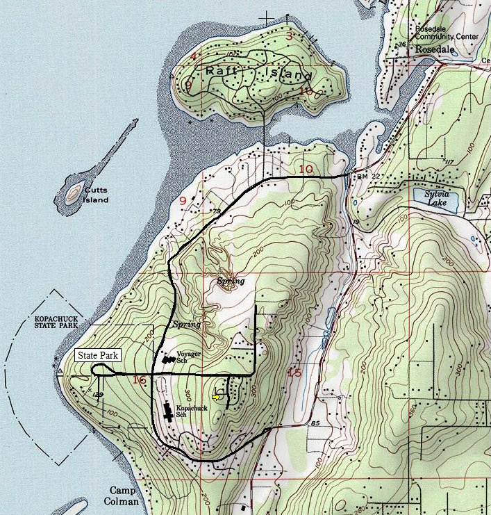 kopachuck topo map