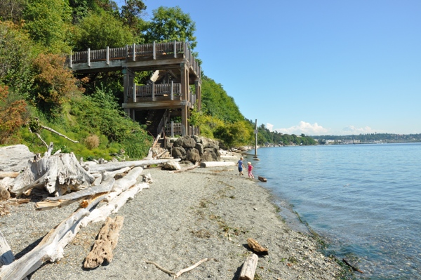 staircase at Marine View Park