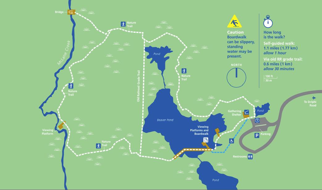 mclane creek trail map