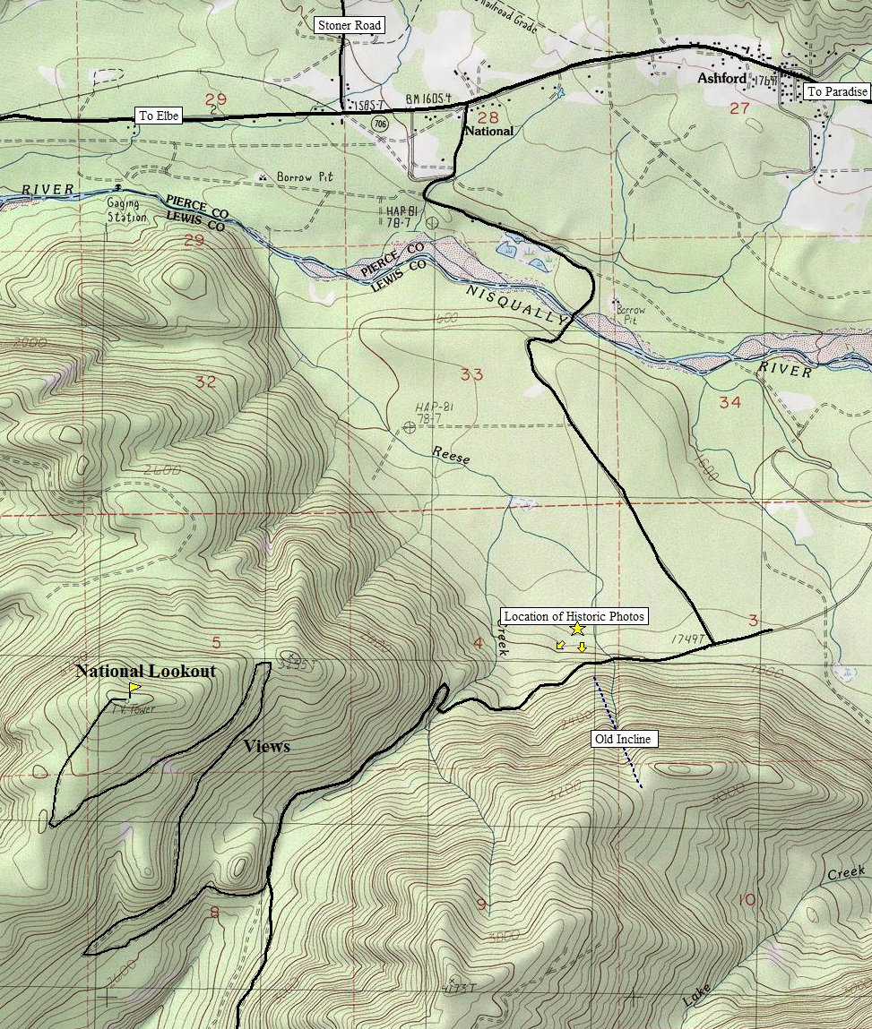 National Lookout Map