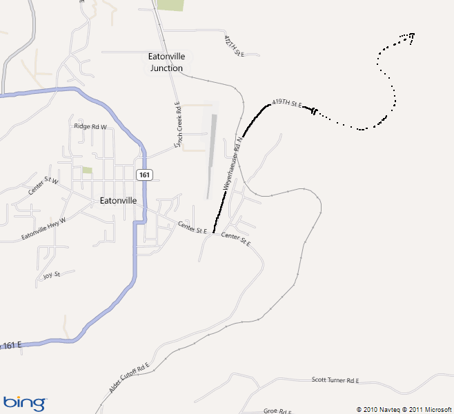 eatonville road map