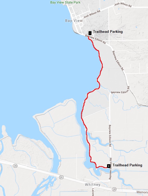 padilla bay trail map