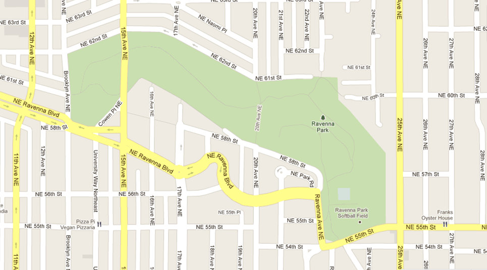 ravenna park map