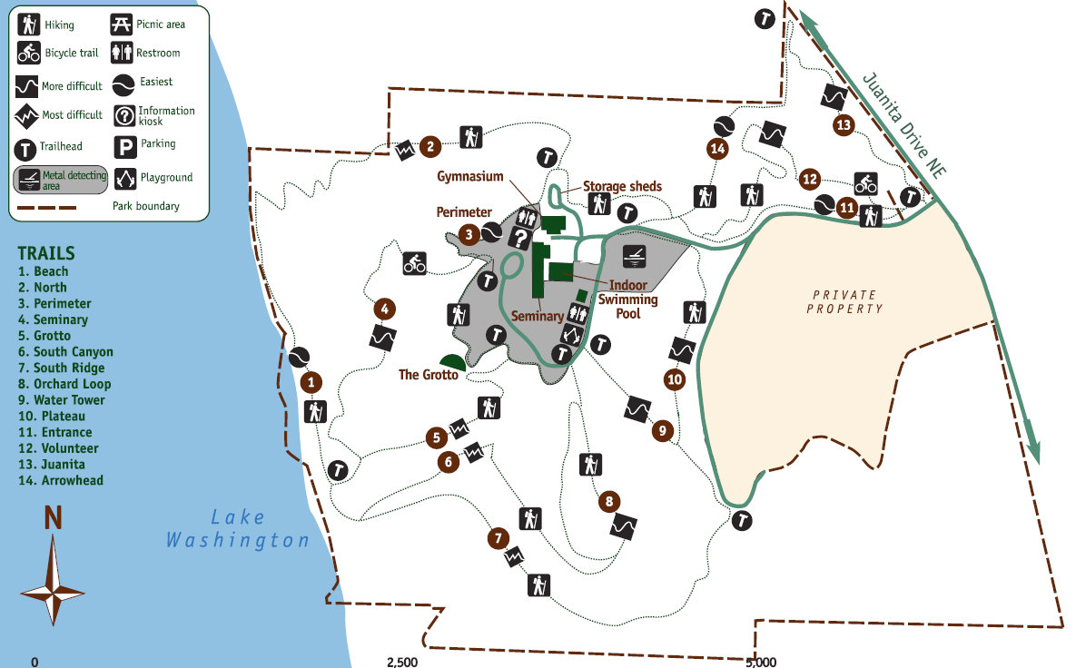 saint edward state park map