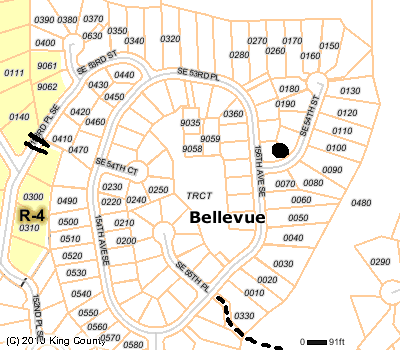 bellevue plat map