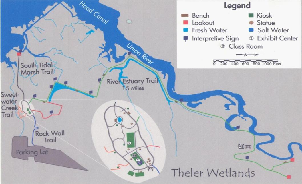 theler wetlands map