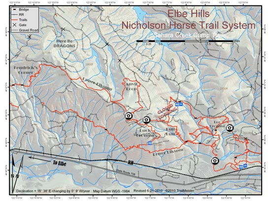nicholson horse trails