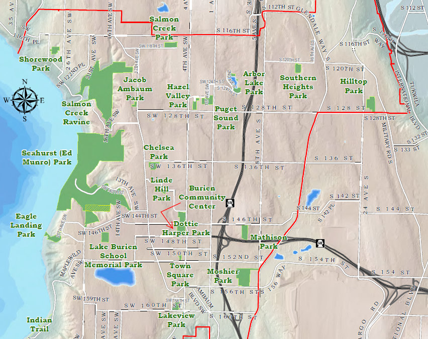 arbor lake park map