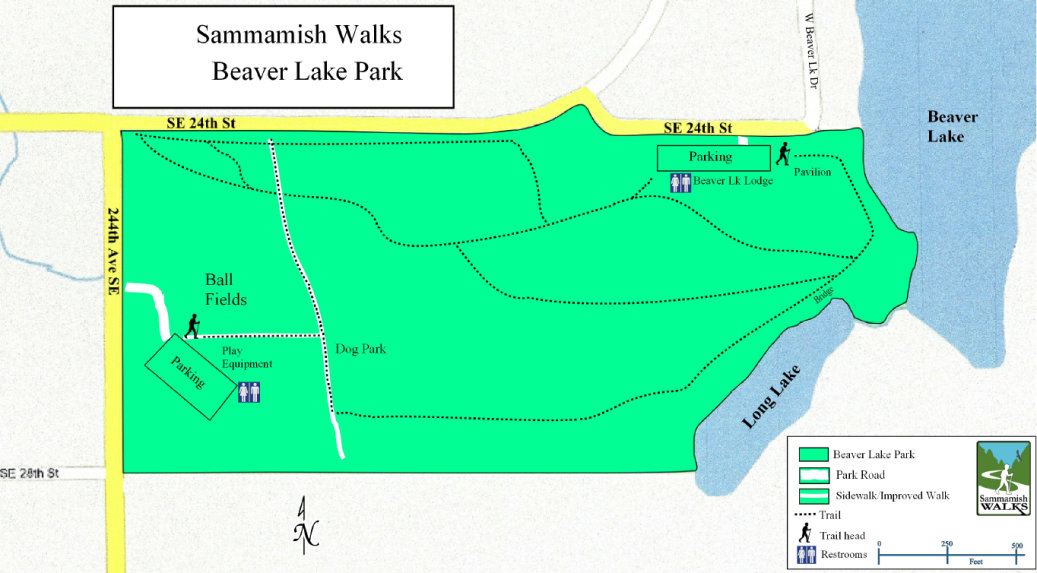 Beaver Lake Park Map 