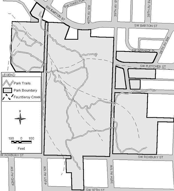 Fauntleroy Park Map