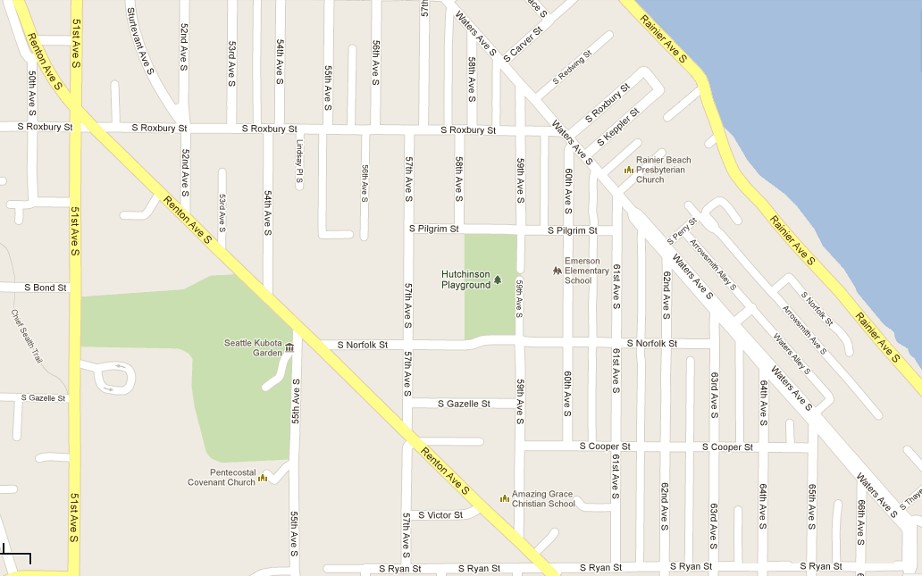 Hutchison Park map