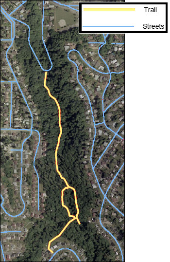 Lakeridge Park trail map