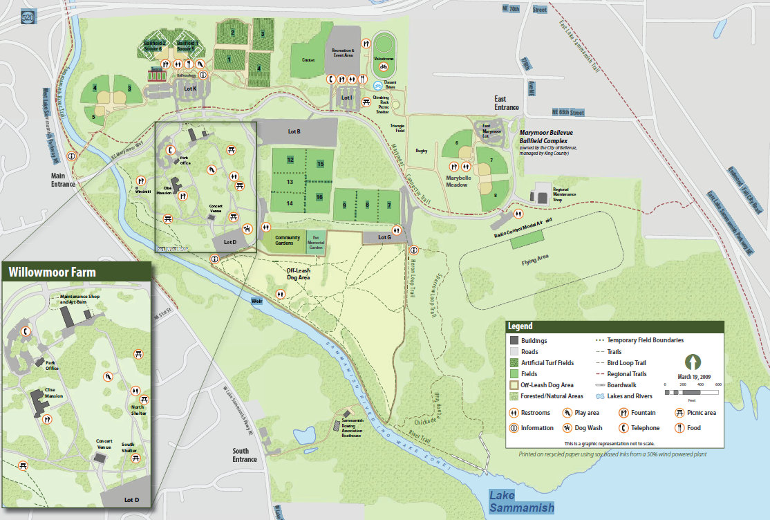 marymoor park map