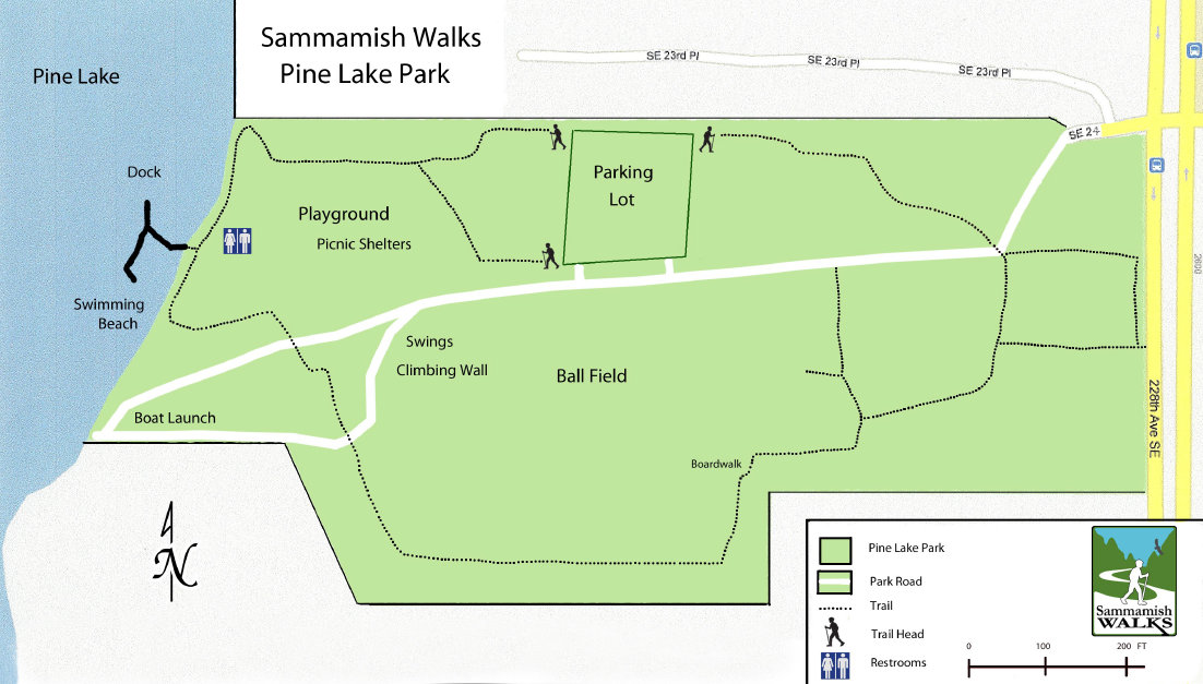 pine lake park map