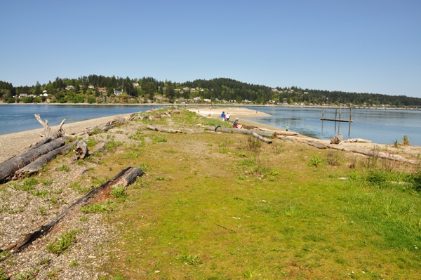 fox island sand spit