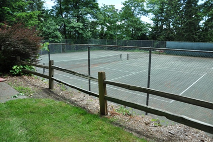 tennis courts