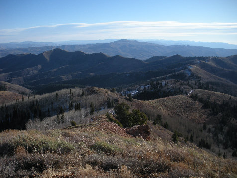 Dead Ox and Lewis Peak Utah