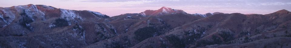 Sunrise and Grandview Mountain