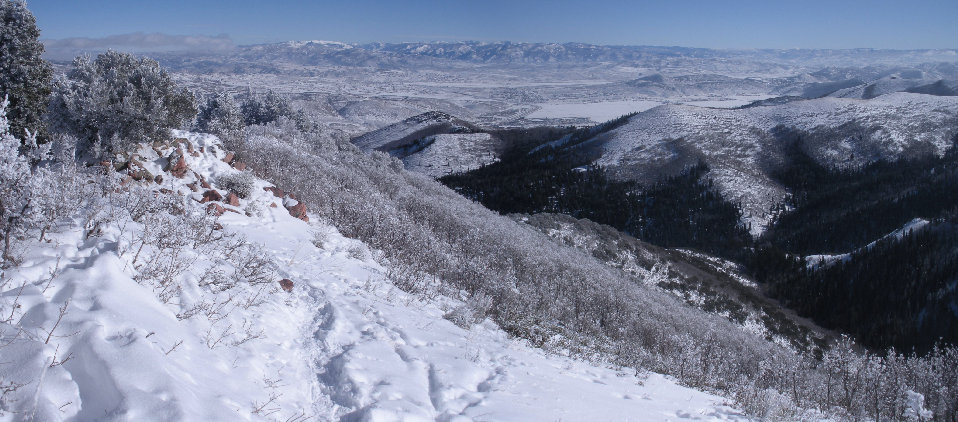 View east from Summit Park Peak