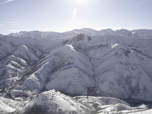 Cottonwood Canyon Peaks