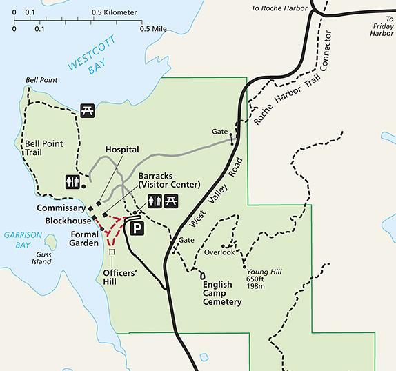 english camp map