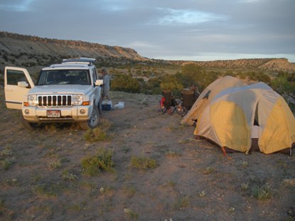 San Rafael camping