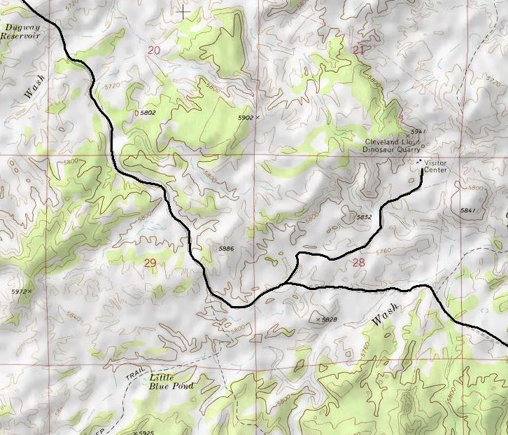 Cleveland Lloyd map