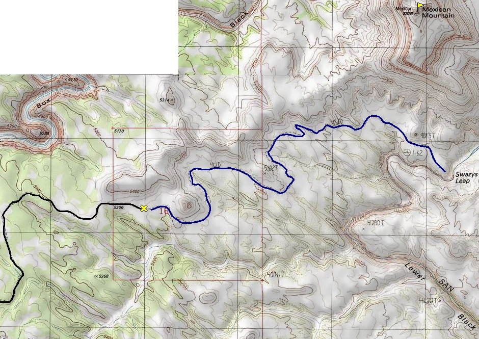 Swasey Leap map