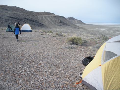 Camping on Floating Island