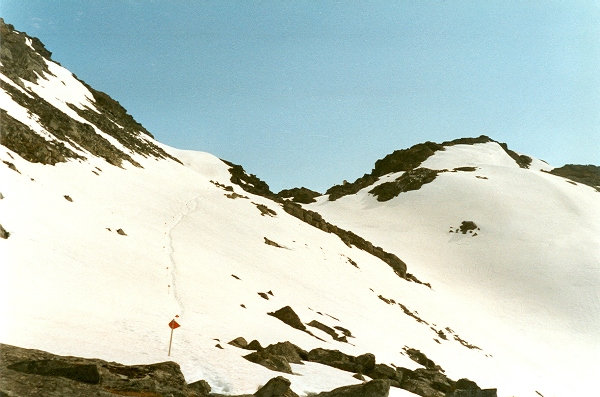 Chilkoot Pass back