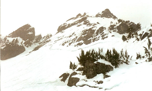 Winter time Chair Peak