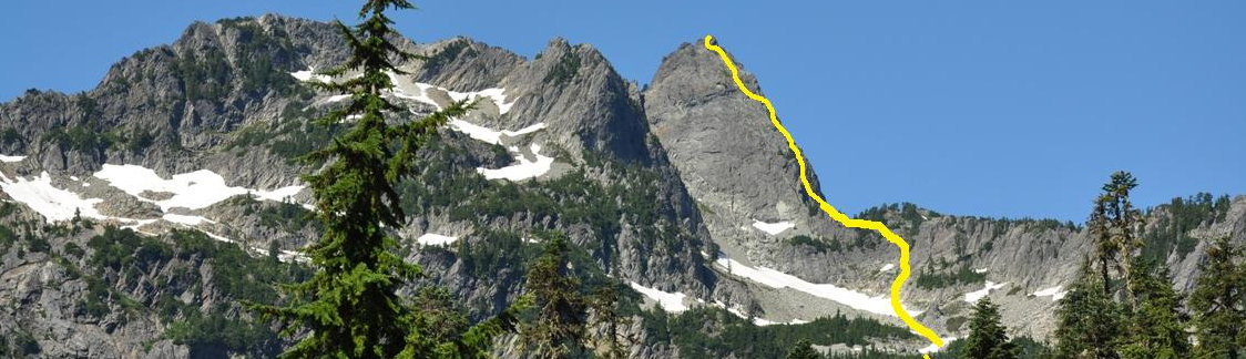 Chair Peak route