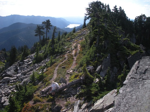 summit of Rampart Ridge