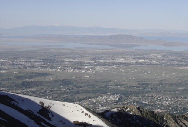 West from Mt. Ogden