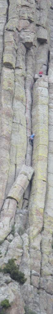 Climbing Devils Tower