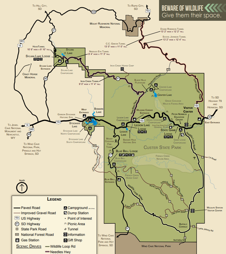 custer state park map
