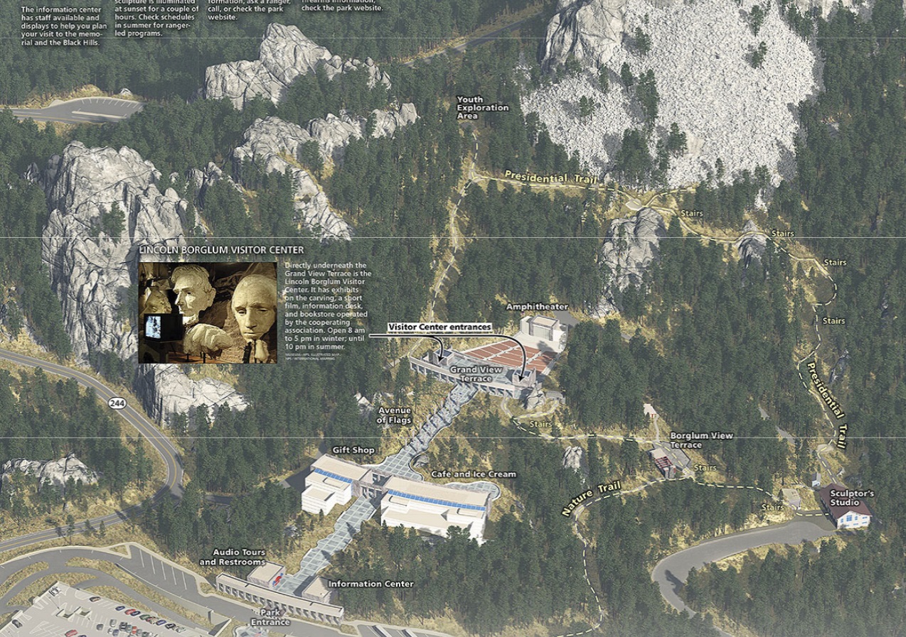 Mt. Rushmore map