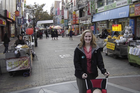 Walking the streets of Busan