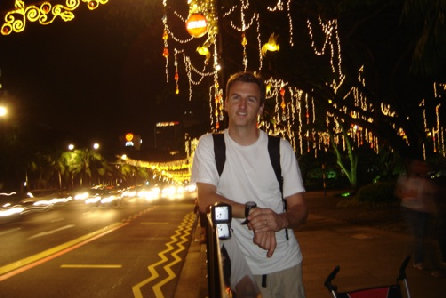 Christmas lights on Orchard Road