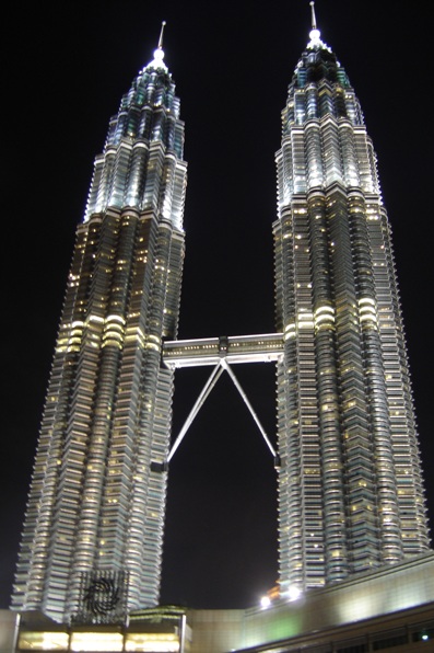 Petronas Towers at night