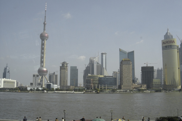 Oriental Pearl TV Tower and Pudong skyline
