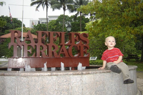 Raffles Terrace near Fort Canning Park