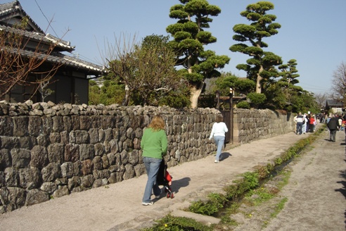 Old Samurai Street in Shimabara